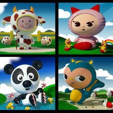 Схема вышивки «Детская подушка»