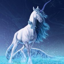 Схема вышивки «" ЕДИНОРОГ "»