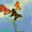 Предпросмотр схемы вышивки «Unicorn полета» (№135542)