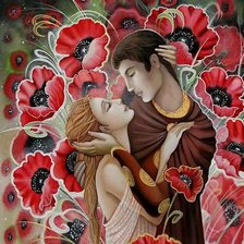 Схема вышивки «свидание»