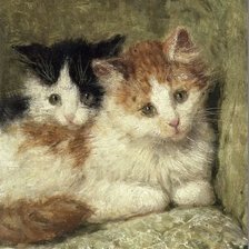 Схема вышивки «Henriette Ronner-Knip»