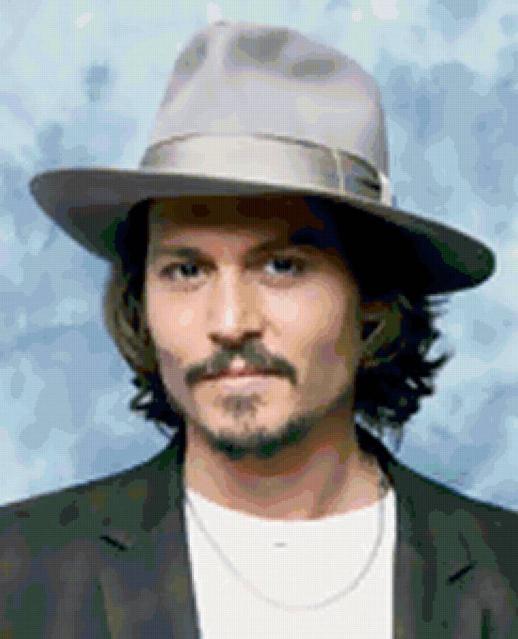 Джонни Депп - портрет, пираты карибского моря, актер - предпросмотр