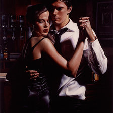 Схема вышивки «Художник Роб Хефферан»