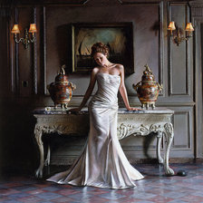 Схема вышивки «Художник Роб Хефферан»