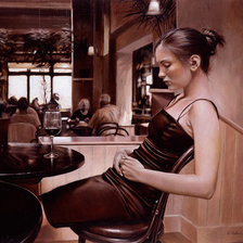 Схема вышивки «Художник Роб Хефферан»