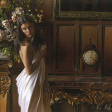 Схема вышивки «Художник Роб Хефферан»