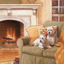 Вечер у камина