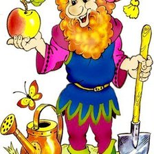 Схема вышивки «Гномик»