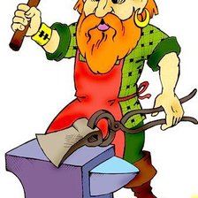 Схема вышивки «Гномик»