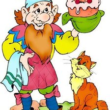 Схема вышивки «Гномик»