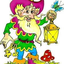 Схема вышивки «Гномик»