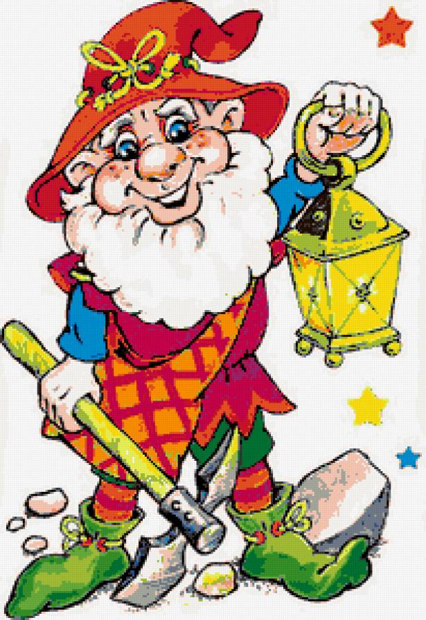 Гномик - для детей - предпросмотр