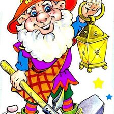 Схема вышивки «Гномик»