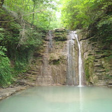 Схема вышивки «водопад "Хрустальный"»