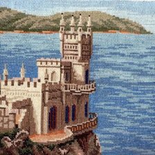 Схема вышивки «ласточкино гнездо»