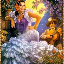 Схема вышивки «Хесус Хельгуэро»