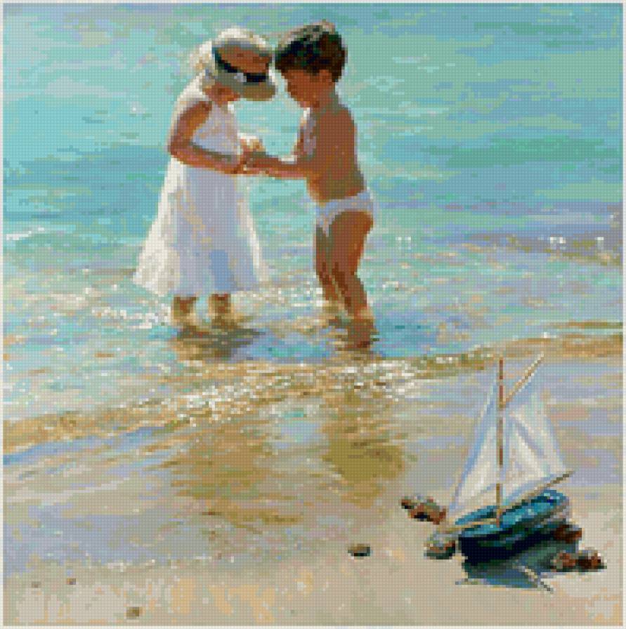 Дети. Волегов. - волегов, дети, море, лето - предпросмотр