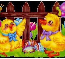 Схема вышивки «Цыплята и утята»