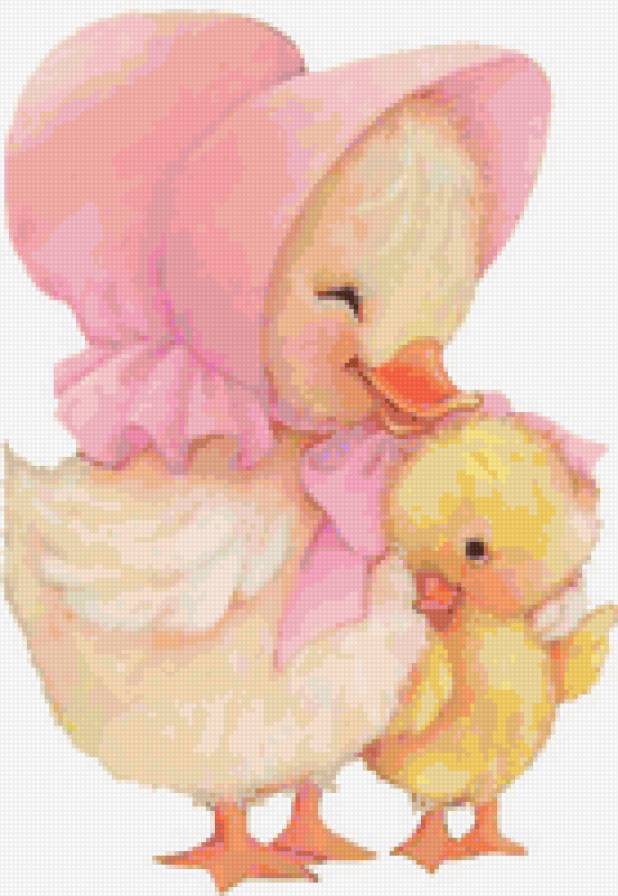 Цыплята и утята - птенцы - предпросмотр