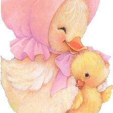 Схема вышивки «Цыплята и утята»