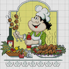 Схема вышивки «вышивка для кухни»