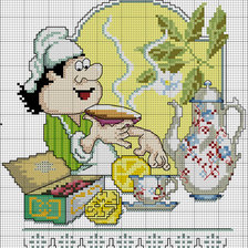 Схема вышивки «вышивка для кухни»