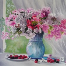 Схема вышивки «нежное утро»