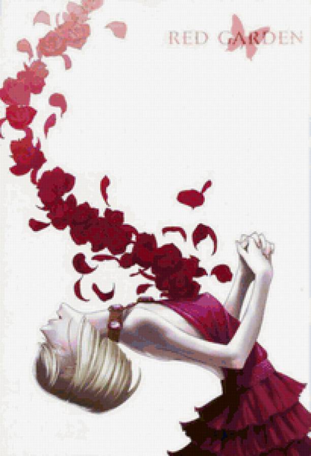 Red - девушка, чувства, красный - предпросмотр