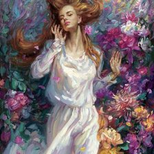 Схема вышивки «girl3»