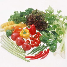 Схема вышивки «Овощное ассорти»