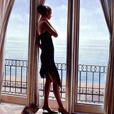 Схема вышивки «Художник Роб Хефферан»