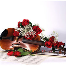 Схема вышивки «Музыка любви»