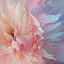 Схема вышивки «пион»