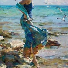 Схема вышивки «бриз»