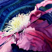 Схема вышивки «цветы»