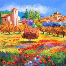 Схема вышивки «цветы»