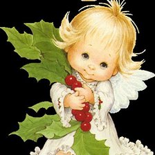 Схема вышивки «ангелочек 7»