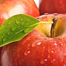 Схема вышивки «яблоко»