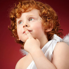 Схема вышивки «маленький купидон»