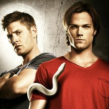 Схема вышивки «Supernatural»