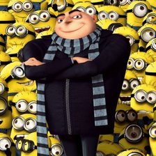 Схема вышивки «Гадкий Я»