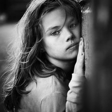 Схема вышивки «Девчёнка»