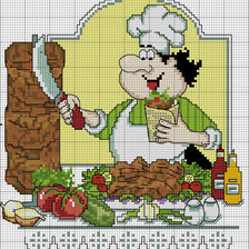 Схема вышивки «вышивка для кухни»