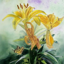 Схема вышивки «Букет»