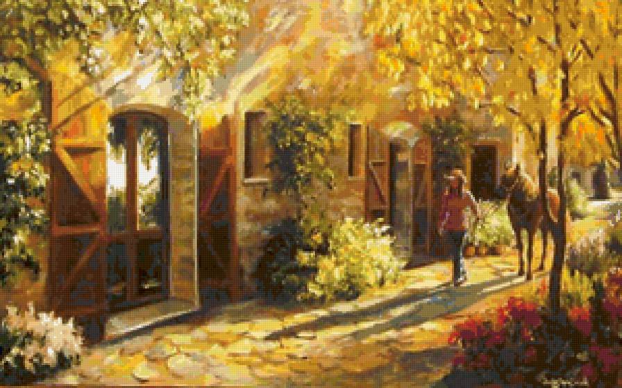 №137801 - девушка, осень - предпросмотр