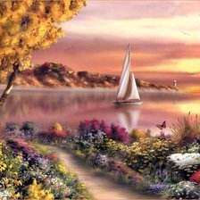 Схема вышивки «Картины Алан Гиана»