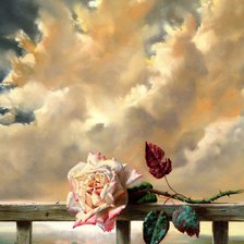 Схема вышивки «Роза»