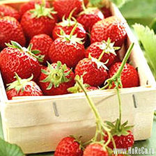 Схема вышивки «клубничка»