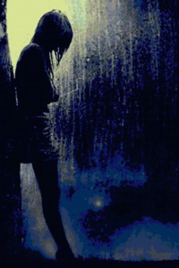 №138152 - дождь, девушка, грусть - предпросмотр