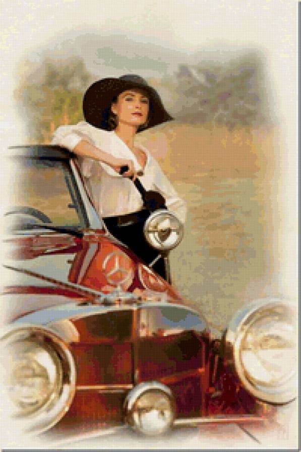 №138251 - девушка, авто - предпросмотр